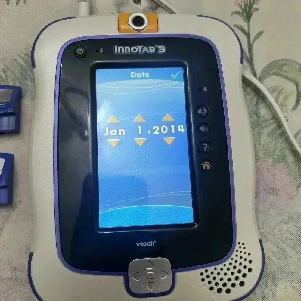 VTECH INNOTAB 3 KIDS TABLET WITH 2 GAMES Only Works When Plugged Into The Wall